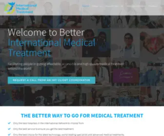 Intmedicaltreatment.com(My 1Health) Screenshot