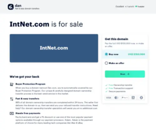 Intnet.com(Intnet) Screenshot