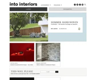 Into-Interiors.com(Into interiors) Screenshot