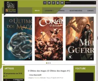 Intocados.com(Seu portal de Literatura Fantástica) Screenshot