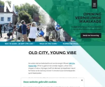 IntonijMegen.com(Officiële bezoekerswebsite van Nijmegen) Screenshot
