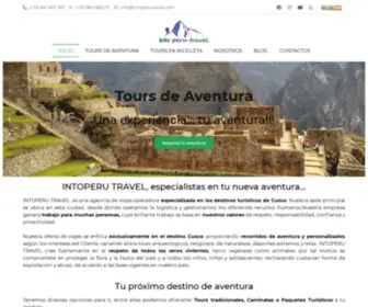 Intoperutravel.com(Agencia de viajes y turismo) Screenshot