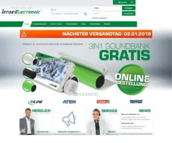 Intos.de(INTOS ELECTRONIC AG) Screenshot
