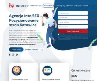 Intoseo.pl(Agencja IntoSEO) Screenshot