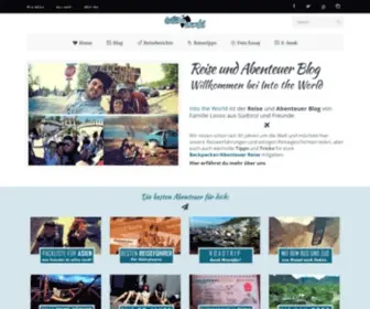 Intothe-World.com(Reise, Backpacker und Abenteuer Blog) Screenshot