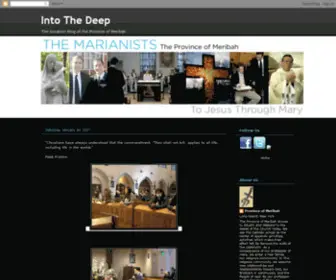 Intothedeepblog.net(Into The Deep) Screenshot