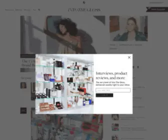 Intothegloss.com(Into The Gloss) Screenshot