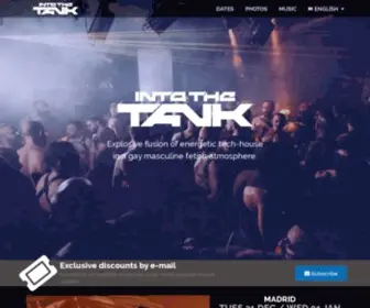 Intothetank.org(INTO THE TANK en) Screenshot