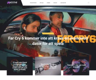 Intothevalley.se(ESport, spel och teknik i Sverige) Screenshot