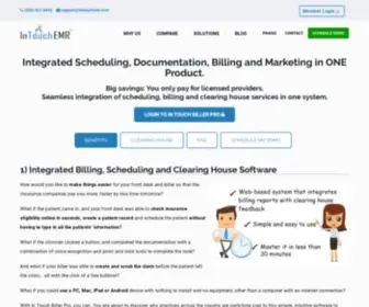 Intouchbillerpro.com(The benefits of using a physical therapy billing software to your Physical Therapy Business) Screenshot