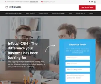 Intouchcrm.co.uk(Intouchcrm) Screenshot