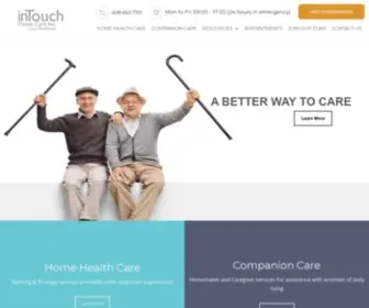 Intouchhc.com(Home Health Agency in My area) Screenshot