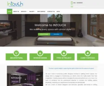 Intouchinterior.in(Interior Contractors in Chennai) Screenshot