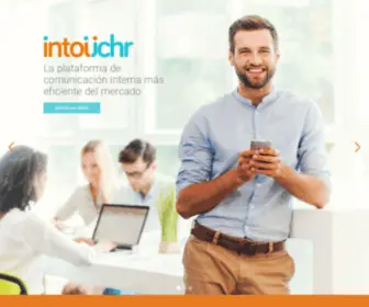 Intouchr.com(Plataforma de Comunicación Interna en Empresas) Screenshot