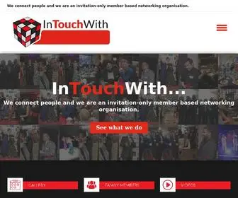 Intouchwith.co.uk(We connect people and we are an invitation) Screenshot