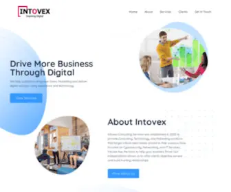 Intovex.net(IT Consulting Services) Screenshot