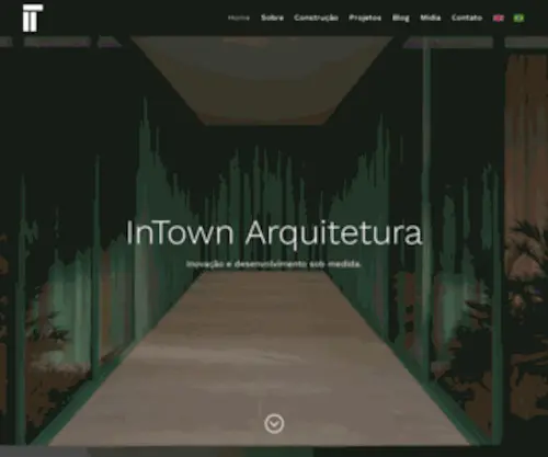 Intown.com.br(Arquitetura e Construção) Screenshot