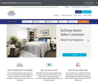 Intownsuites.com(Affordable Extended Stay Hotels) Screenshot
