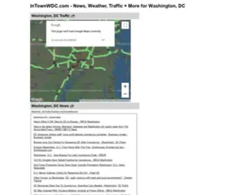 Intownwdc.com(Washington, DC) Screenshot