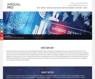 IntQual-Pro.com(Intqual Pro) Screenshot