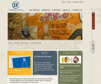 Intra-Focus.com(Web Design & Creative Agency in Austin) Screenshot