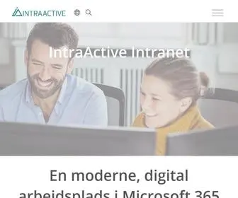 Intraactive.net(Produkter til den moderne digitale arbejdsplads) Screenshot