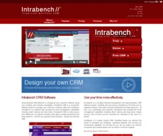 Intrabench.com(CRM Software) Screenshot