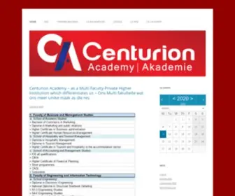 Intraca.co.za(Centurion Academy Staff Intranet) Screenshot