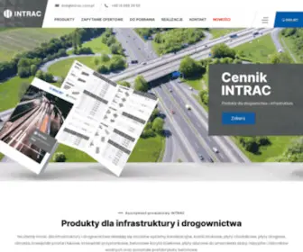 Intrac.com.pl(Studnie kanalizacyjne) Screenshot