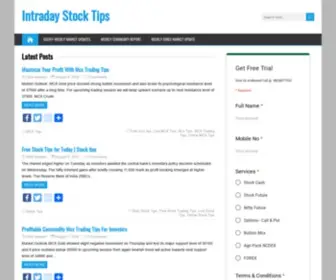 Intradaytips.org.in(Intraday Tips) Screenshot