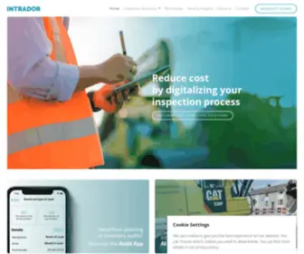 Intrador.com(Home) Screenshot