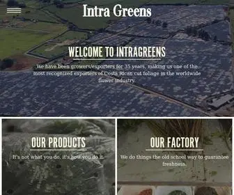 Intragreens.com(Intra Greens) Screenshot