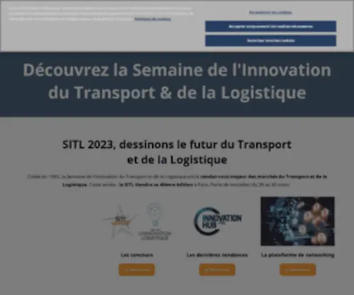 Intralogistics-Europe.com(Salon International du Transport et de la Logistique) Screenshot