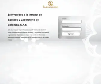 Intraneteyl.com(Intranet EyL) Screenshot