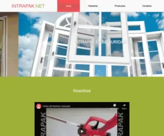 Intrapak.net(INTRAPAK PANAMA) Screenshot