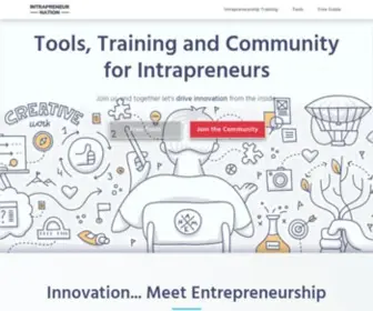 Intrapreneurnation.com(Intrapreneur Nation) Screenshot