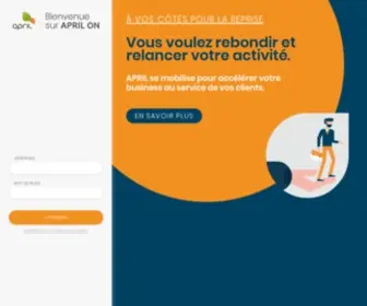 Intrapril.fr(APRIL) Screenshot