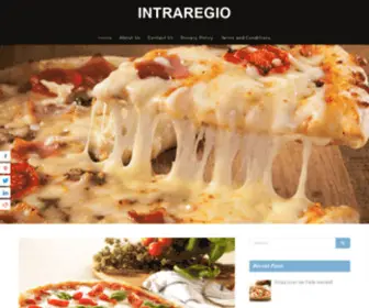 Intraregio.eu(Best pizza here) Screenshot