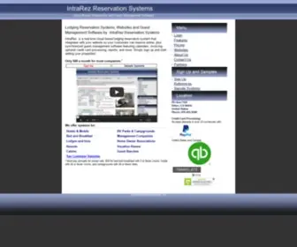 Intrarez.com(IntraRez Reservation System) Screenshot