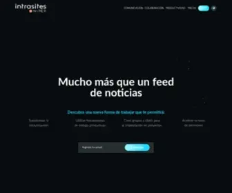 Intrasites.com(Mucho más que un feed de noticias) Screenshot