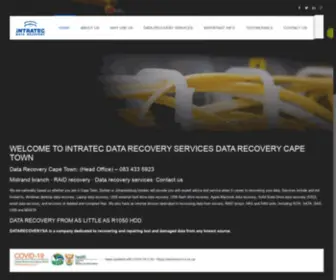 Intratec.co.za(Data Recovery Cape Town) Screenshot