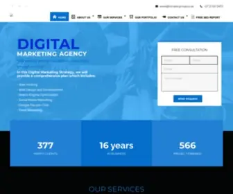 IntrateCDigital.co.za(Top SEO Services Agency in Cape Town) Screenshot