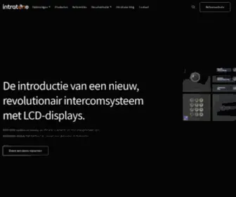 Intratone.nl(Intratone Draadloze Intercoms & Toegangscontrole) Screenshot
