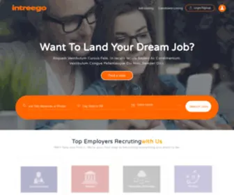 Intreego.com(Jobs In Dubai) Screenshot