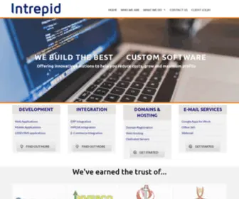 Intrepid.co.ke(Intrepid Data Systems) Screenshot