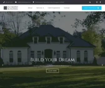 Intrepidbuilders.net(Intrepid builders) Screenshot