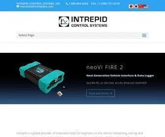 Intrepidcs.com(Intrepid Control Systems) Screenshot