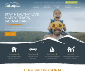 Intrepidcu.org(Intrepid credit union) Screenshot