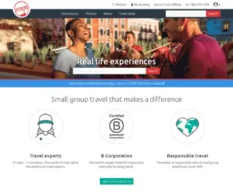 Intrepidtravel.com(Best Small Group Tours & Adventure Travel) Screenshot