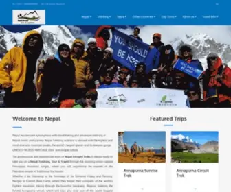 Intrepidtreks.com(Nepal Trekking) Screenshot